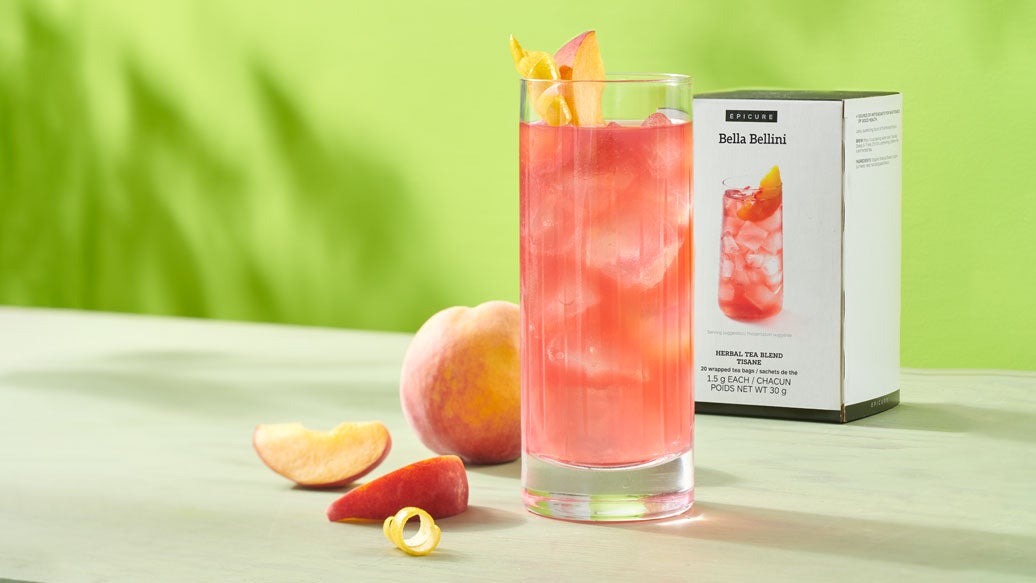 Iced Peach Tea Lemonade