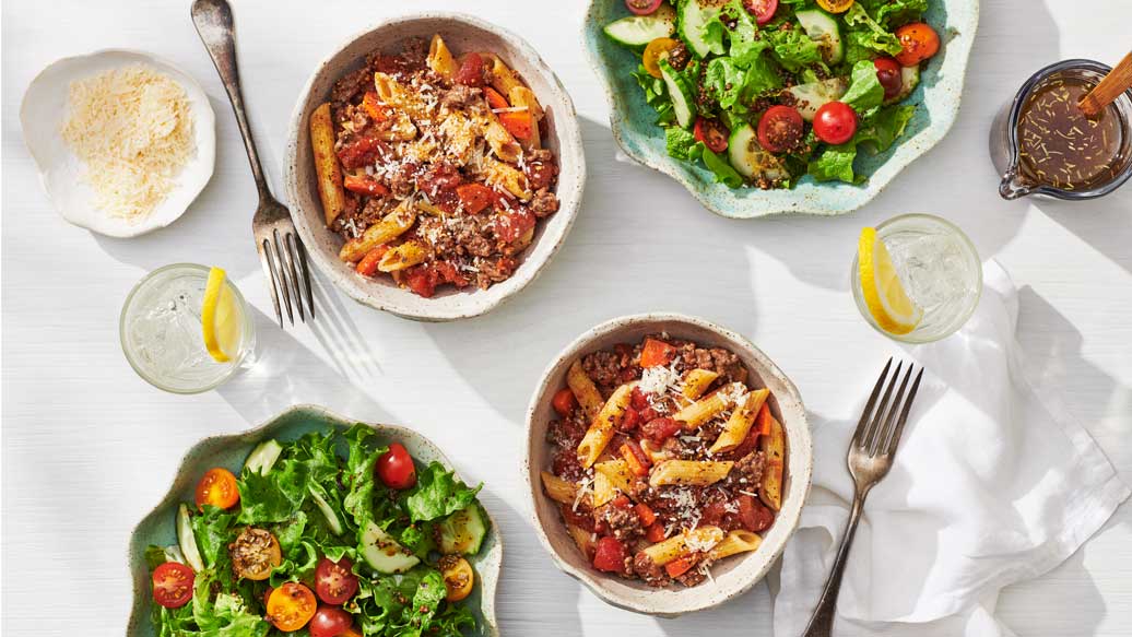 In a Jiffy Hamburger Pasta