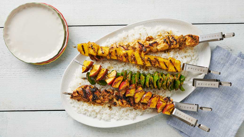 Tropical Chicken Skewers