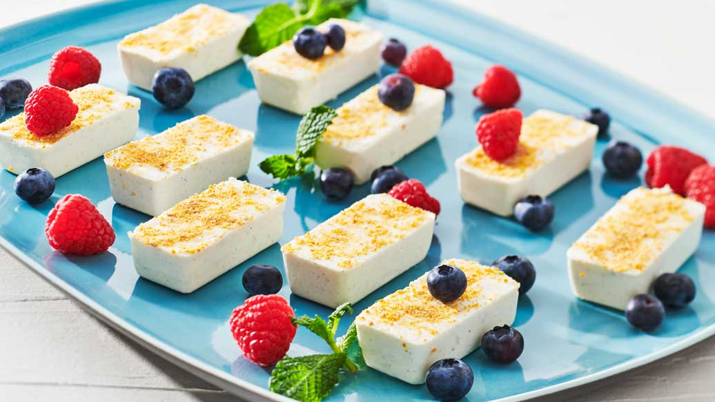 Citrus Lime No-Bake Cheesecake Petites