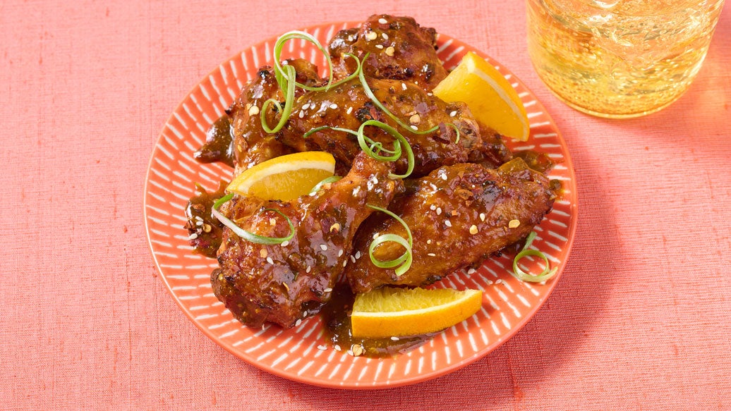 Orange Chicken Wings 