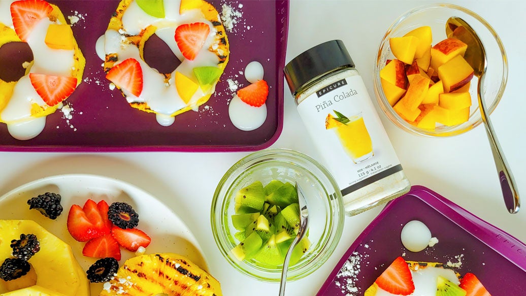 Piña Colada Pineapple Pizza