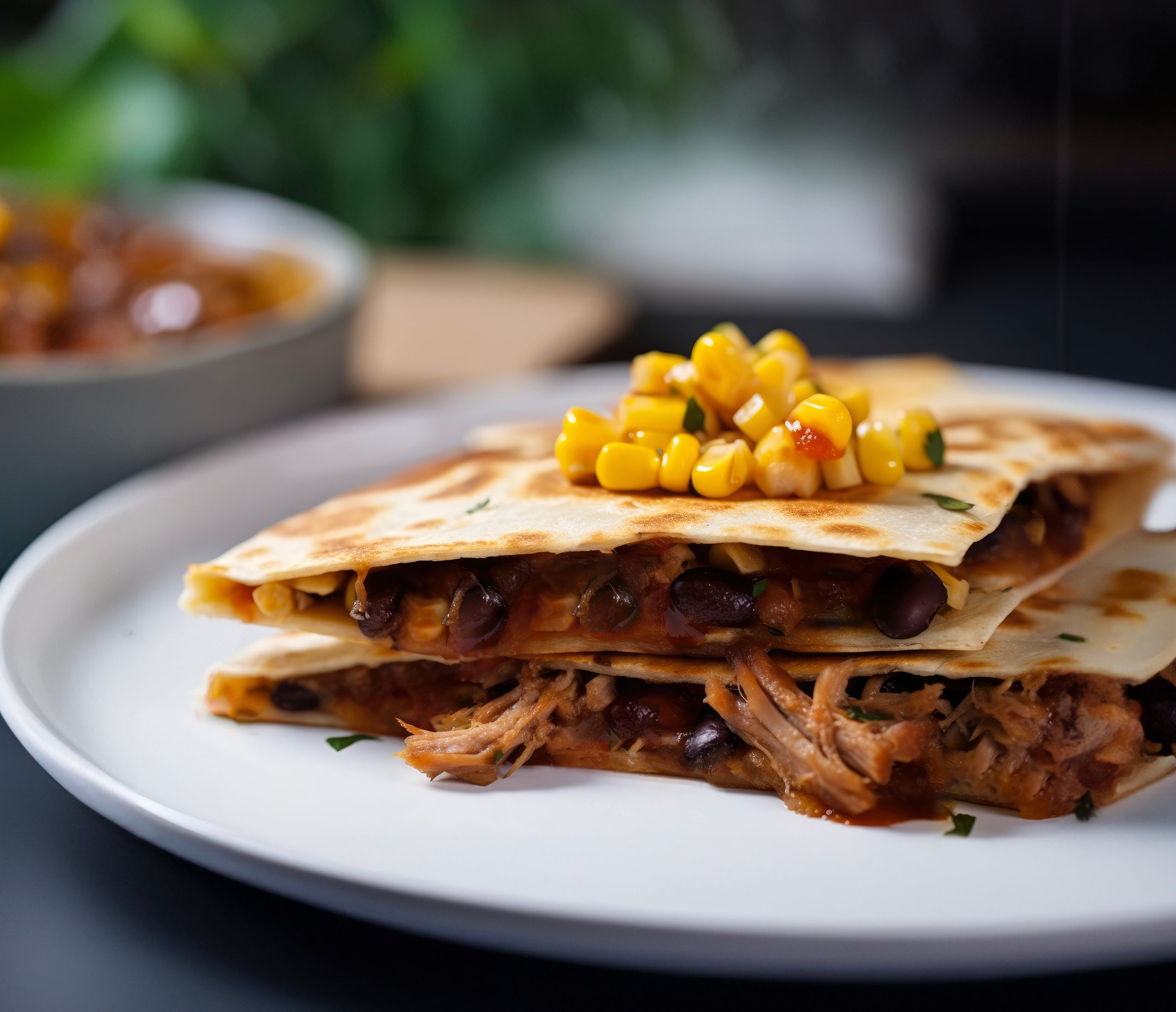 Pulled Pork Quesadillas 