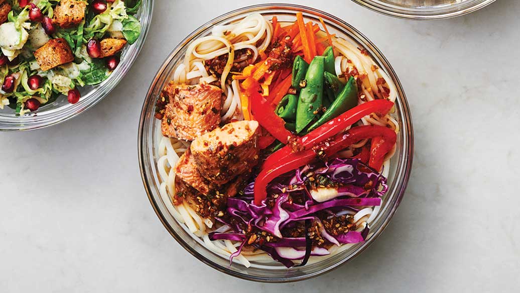 Sesame Ginger Salmon Salad