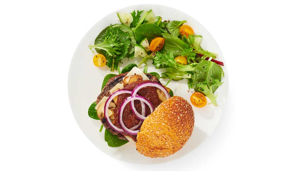 Saucy Smokin’ Beef Burgers