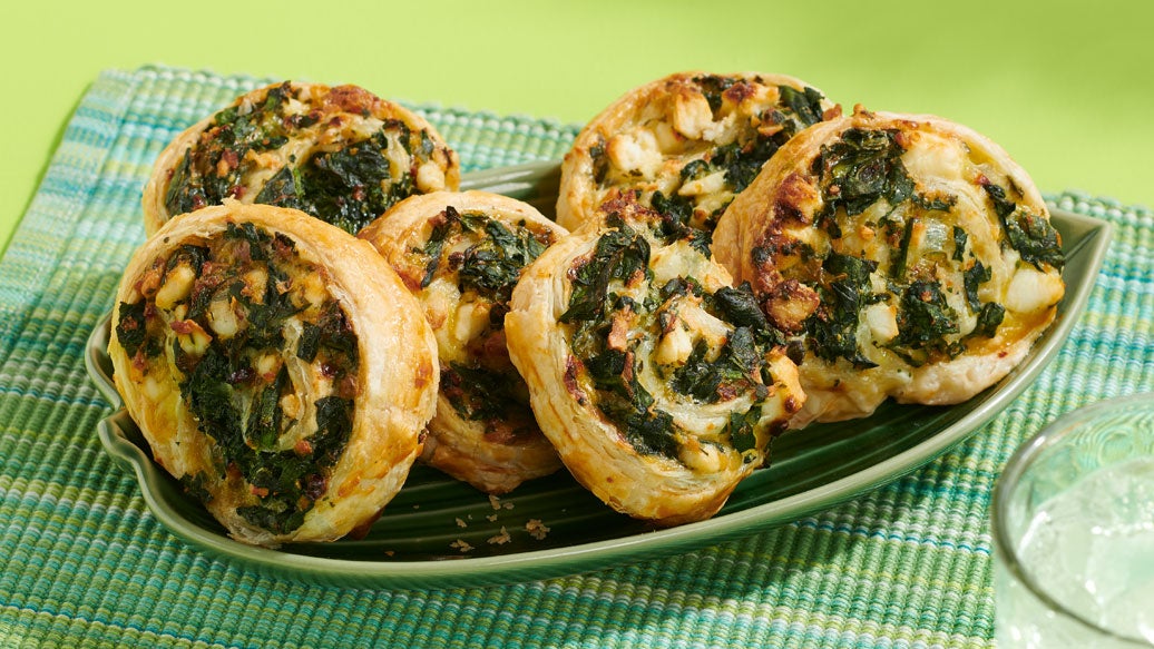 Spanakopita Pinwheels 