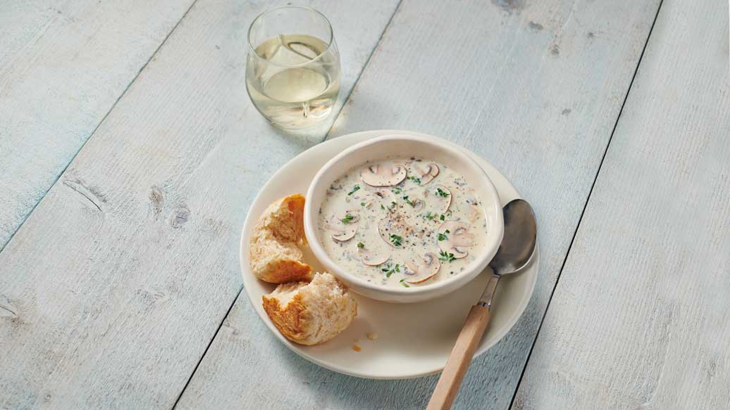 Steamy Good Wintry Mushroom Soup