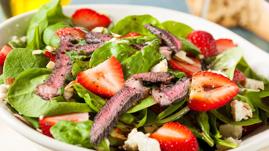 Steakhouse Strawberry & Spinach Salad