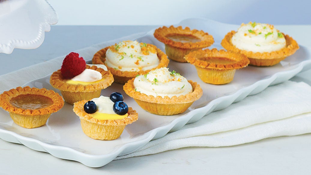 Citrus Lime Cheesecake Tarts
