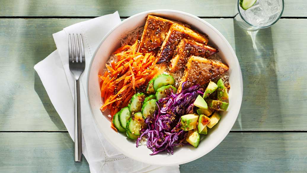 Teriyaki Tofu Glory Bowls