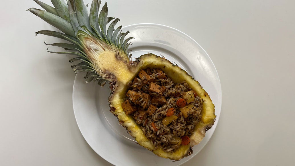 Pineapple Thai Basil Tofu