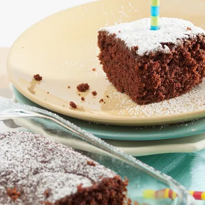 1, 2, 3 Wacky Chocolate Cake