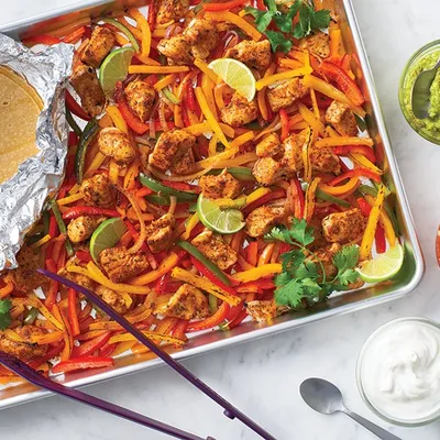 Sheet Pan Fajita Dinner