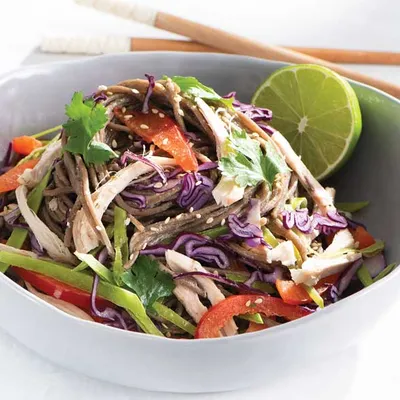 Creamy Miso Noodle Salad