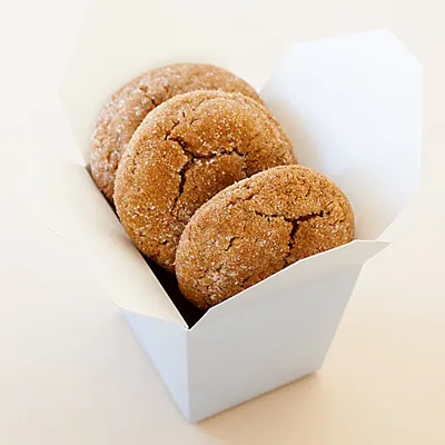 Gingerbread "Crackle" Cookies