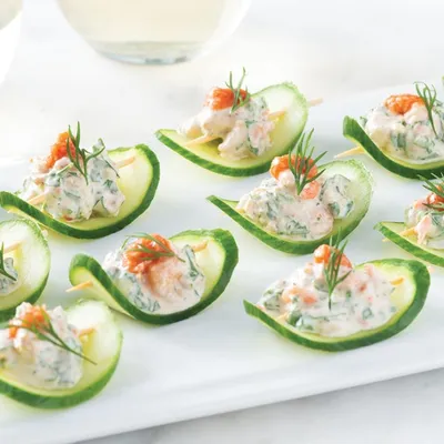 Spinach & Shrimp Cups