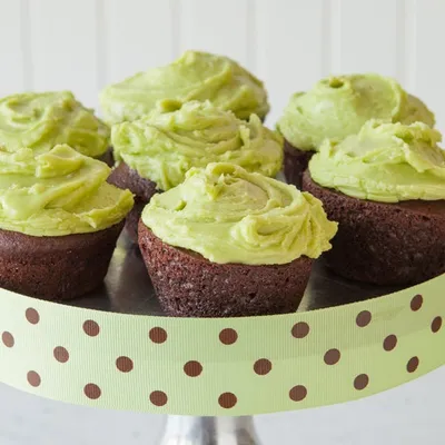 Chocolate Cupcakes for St. Patrick's