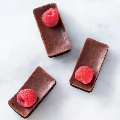 Fudgy Chocolate Cheesecake Bites