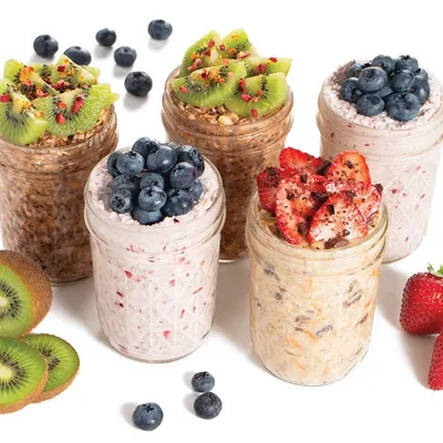 Summer Berry Overnight Oats