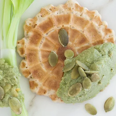 Super Greens Avocado Hummus