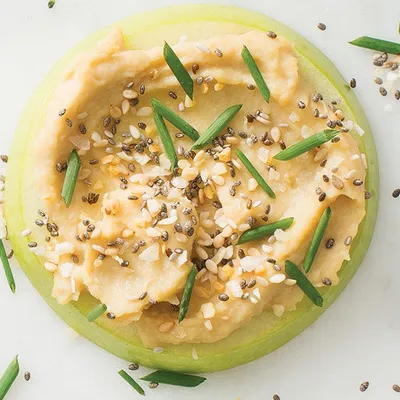 Everything Bagel Savoury Apple Tart