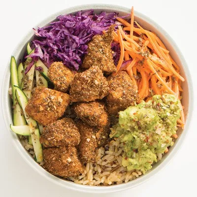 Popcorn Chicken Nourish Bowl