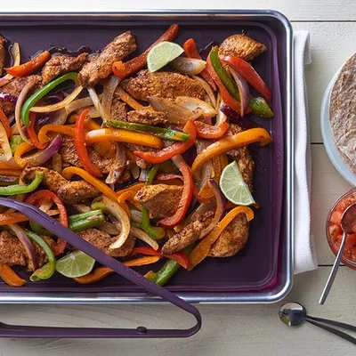 Sheet Pan Easy Fajitas
