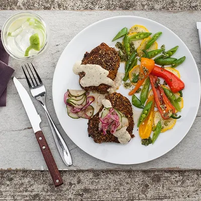 Tex Mex Oven-Fried Chicken