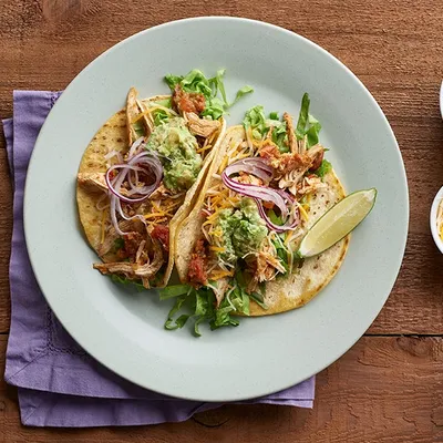 Slow Cooker Salsa Tacos