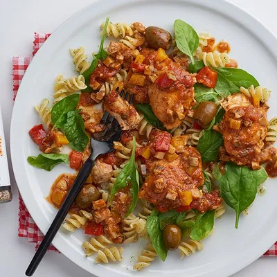 Slow Cooker Chicken Cacciatore