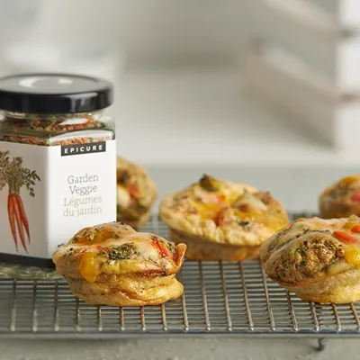 Garden Veggie Crustless Quiche