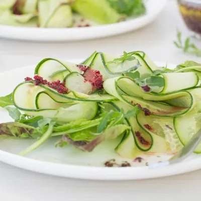 Cucumber Ribbon Salad