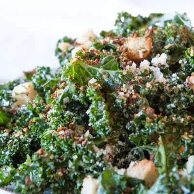 Kale Caesar Salad