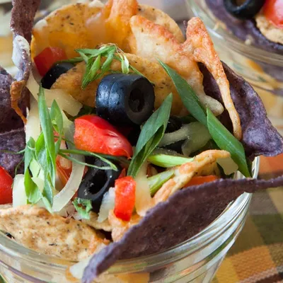 Nachos Supremo & Hot Cheesy Salsa Dip