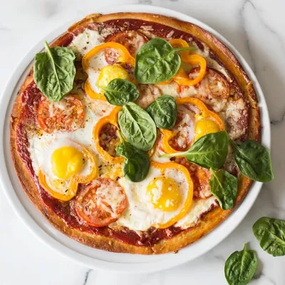 Eggcellent Breakfast Pizza