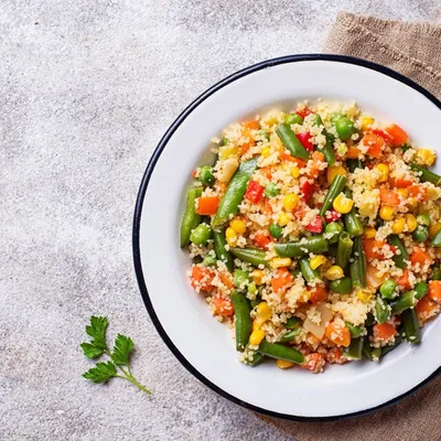 5 Minute Vegetable Couscous