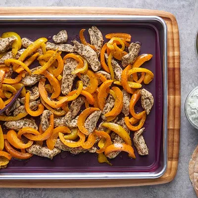 Sheet Pan Chicken Souvlaki