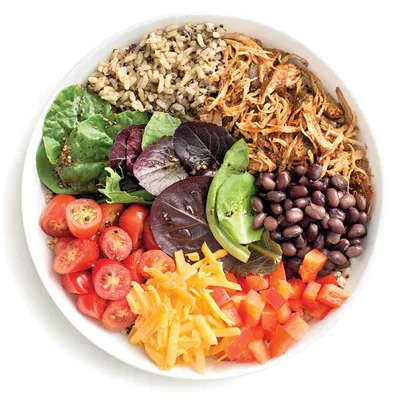 Pulled Chicken Nourish Bowl