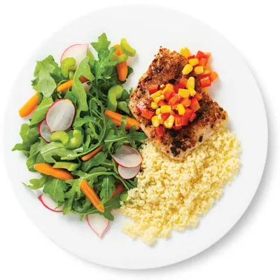 Fish with Corn Salsa