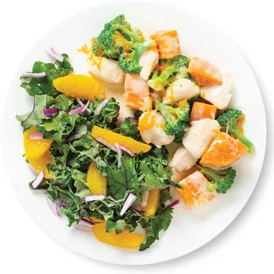 Alfredo Chicken & Broccoli Microwave Skillet