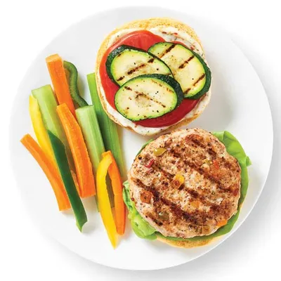 Moroccan Style Chicken Burger