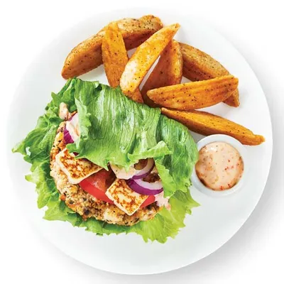 Veggie & Halloumi Burger