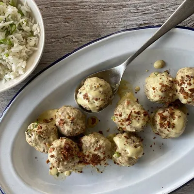 Tuscan Chicken Meatballs