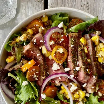 Grilled Steak Salad Bowls