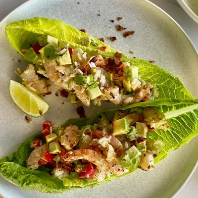 No-Cook Sweet & Spicy Shrimp Dragon Boats