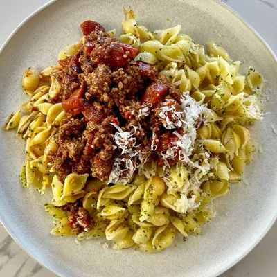 No Fuss Pasta Bolognese