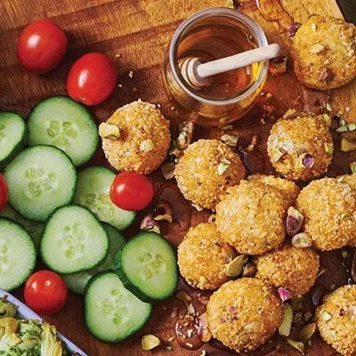 Air Fried Goat Cheese Balls