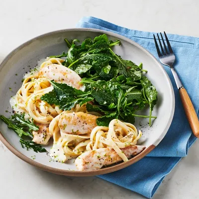 Alfredo Lime Chicken Pasta