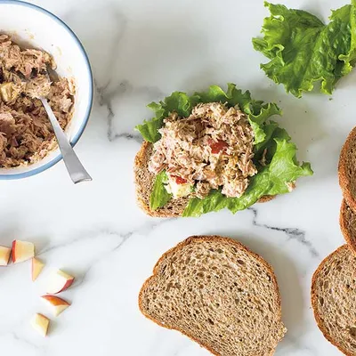 Apple & Tuna Sandwich