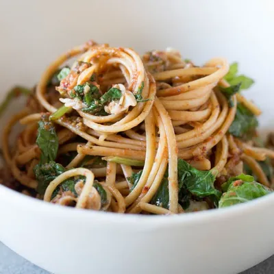 Marinara Clams with Linguine